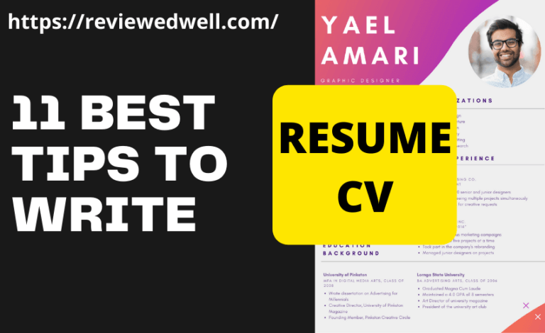 TIPS TO WRITE RESUME